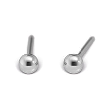 Bola 3mm, Plateada (Caja de 6 pares) - Studex Ibérica