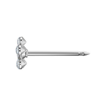 Daisy con Abril Cristal Plateada (Caja de 6 pares) - Studex Ibérica