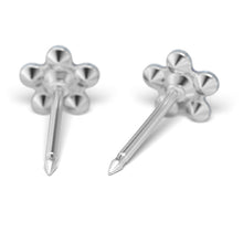 Daisy Zafiro Claro & Septiembre Zafiro Plateada (Caja de 6 pares) - Studex Ibérica