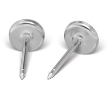 Corazón, Plateado (Caja de 6 pares) - Studex Ibérica