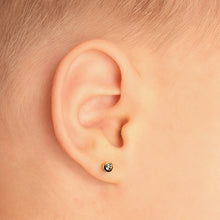 Abril Cristal 2mm, Palo corto, Dorada (Caja de 6 pares) - Studex Ibérica