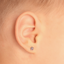 Bebé Daisy Rosé & AB Cristal Dorado (Caja de 6 pares) - Studex Ibérica