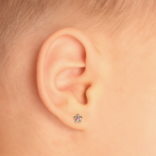 Bebé Daisy AB Cristal & Rosé Dorado (Caja de 6 pares) - Studex Ibérica