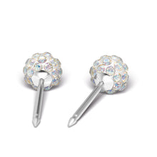 Bola de Fuego, 4,5mm. Cristal AB (Caja de 6 pares) - Studex Ibérica