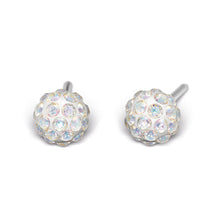 Bola de Fuego, 4,5mm. Cristal AB (Caja de 6 pares) - Studex Ibérica