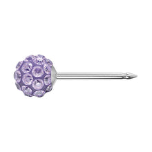 Bola de Fuego, 4,5mm. Púrpura (Caja de 6 pares) - Studex Ibérica