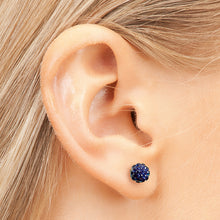 Bola de Fuego, 4,5mm. Azul Capri (Caja de 6 pares) - Studex Ibérica