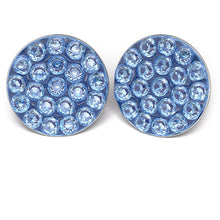 Novelty - Marzo aguamarina. Plateado (Caja de 6 pares) - Studex Ibérica