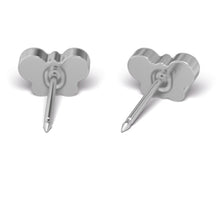 Mariposa cristal, acero quirúrgico (Caja de 6 pares) - Studex Ibérica