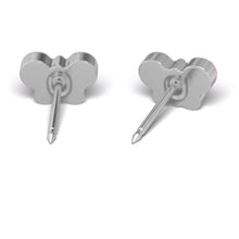 Mariposa rosa, acero quirúrgico (Caja de 6 pares) - Studex Ibérica