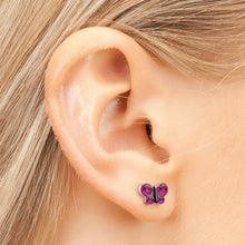 Mariposa rosa, acero quirúrgico (Caja de 6 pares) - Studex Ibérica