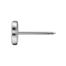 Símbolo Paz, rosa Plateado (Caja de 6 pares) - Studex Ibérica