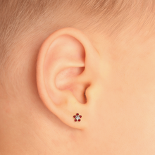 Bebé Daisy Julio Rubí & Abril Cristal Palo Corto Dorado (Caja de 6 pares) - Studex Ibérica