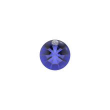 Septiembre zafiro & Abril cristal, Plateado (Caja de 6 pares) - Studex Ibérica