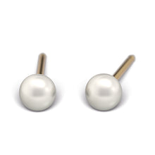 Perla 3mm, Plateado - Palo corto especial bebés (Caja de 12 unidades)