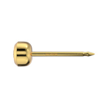 Abril Cristal 3mm. Bisel. Oro amarillo 14 Quilates