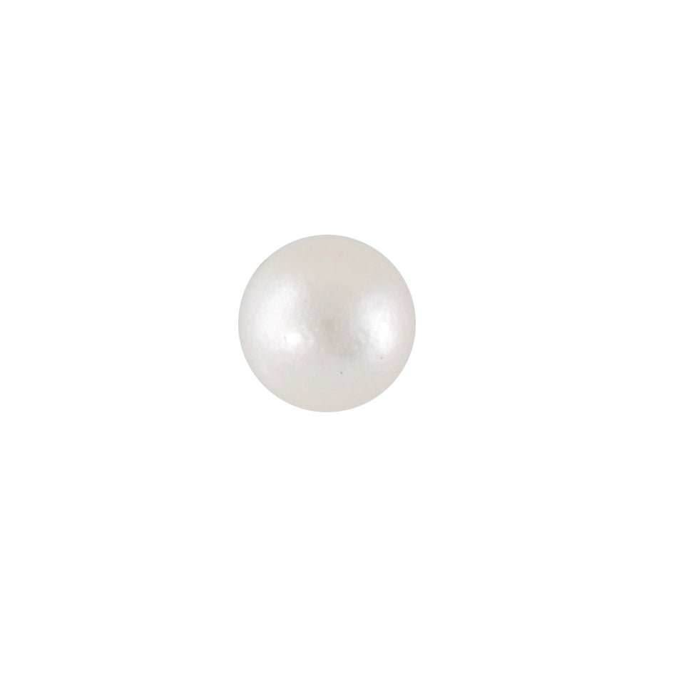 Perla 3mm, Dorado (Caja de 6 pares)