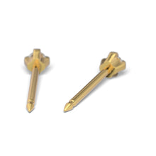 Circonita cúbica 2mm, Tiffanny Oro amarillo 18 Quilates - Studex Ibérica