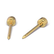 Abril Cristal 2mm, Oro amarillo 18 Quilates, bisel - Studex Ibérica