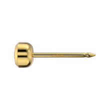 Abril Cristal 3mm, Oro amarillo 18 Quilates, bisel - Studex Ibérica