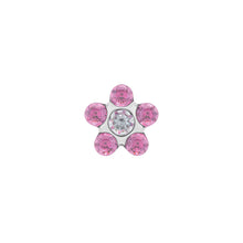 Daysi Oct. Rosa & Abril Cristal Oro Blanco 9 Quilates - Studex Ibérica