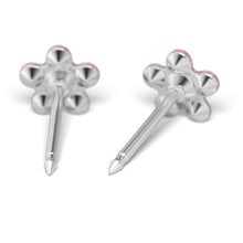 Daysi Oct. Rosa & Abril Cristal Oro Blanco 9 Quilates - Studex Ibérica