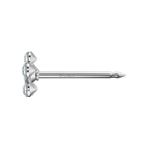 Daysi Abril Cristal Oro Blanco 9 Quilates - Studex Ibérica